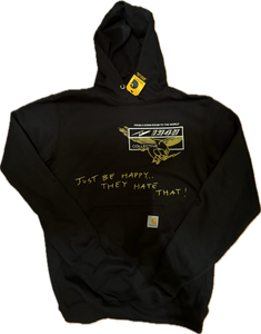 1340 JUST BE HAPPY - HOODIE Cyber Monday 2024