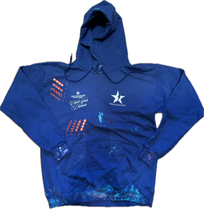 1340 Embroidered Star Logo Hand Painted - 1/1 Hoodie